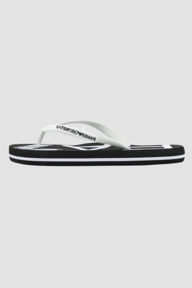 EA7 EMPORIO ARMANI Black flip flops
