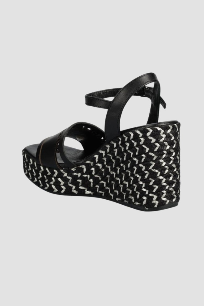 KARL LAGERFELD Black Gable sandals