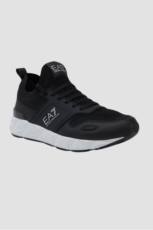 EA7 Black sneakers with...