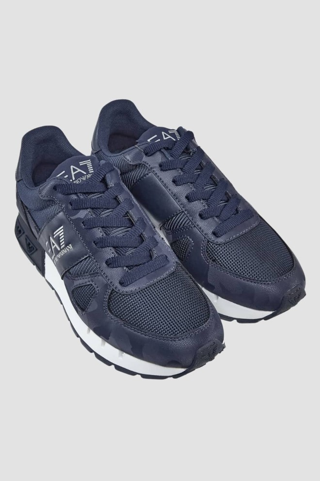 EA7 Navy blue sneakers