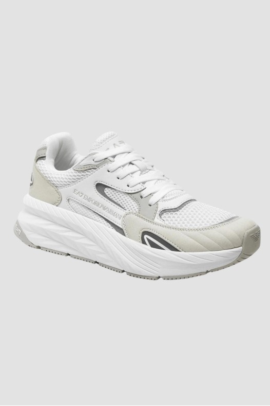 EA7 Adidași albi