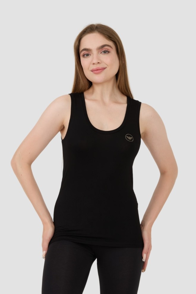 EMPORIO ARMANI Czarny top