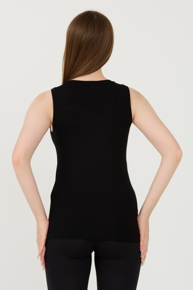 EMPORIO ARMANI Top negru pentru femei