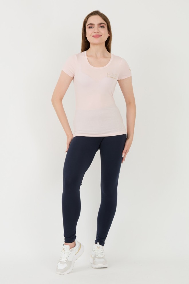 EA7 Tricou roz pentru femei