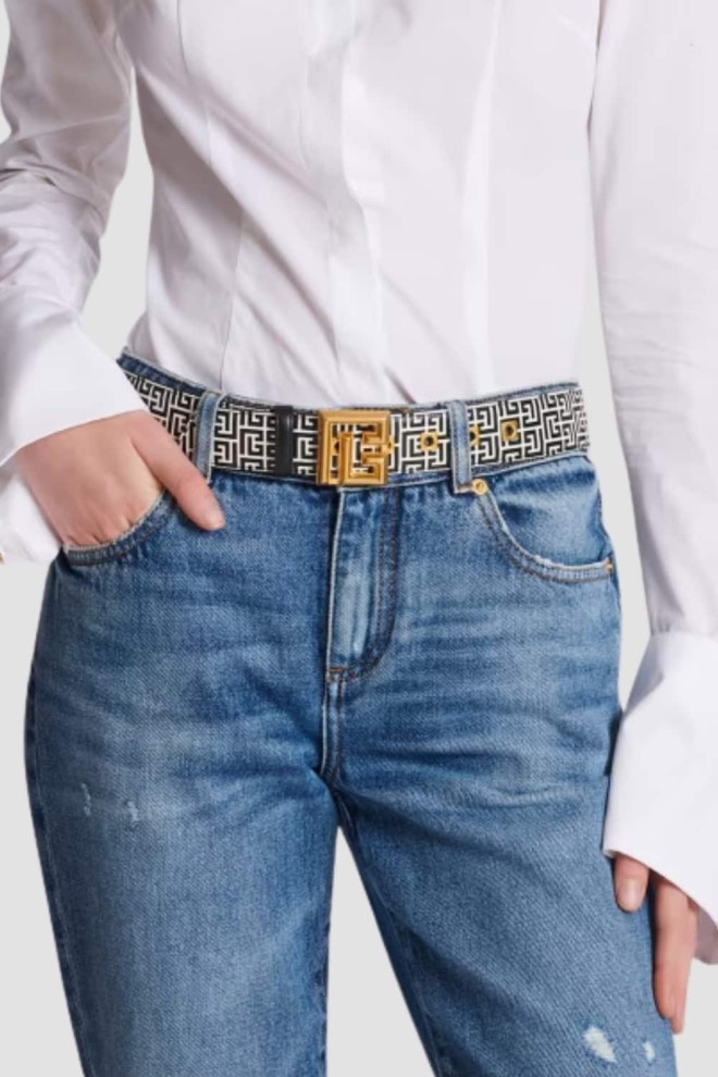 BALMAIN Cureaua neagră și albă Labyrinth pentru femei