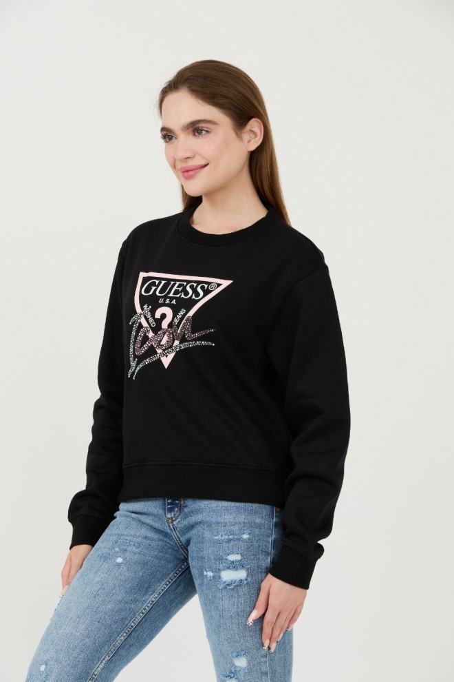 GUESS Black Icon Sweatshirt