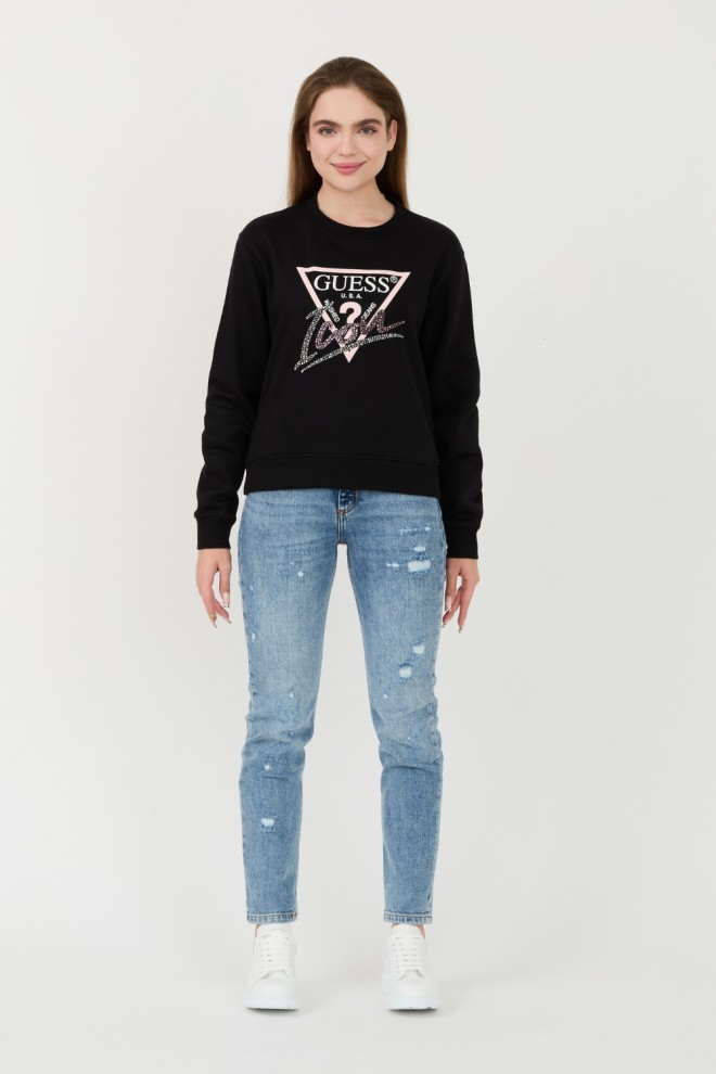 GUESS Black Icon Sweatshirt