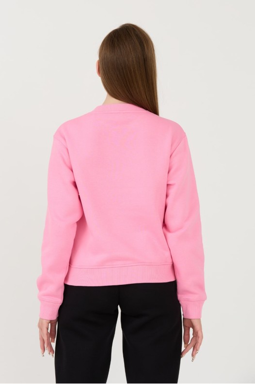 GUESS Pink Icon Sweatshirt