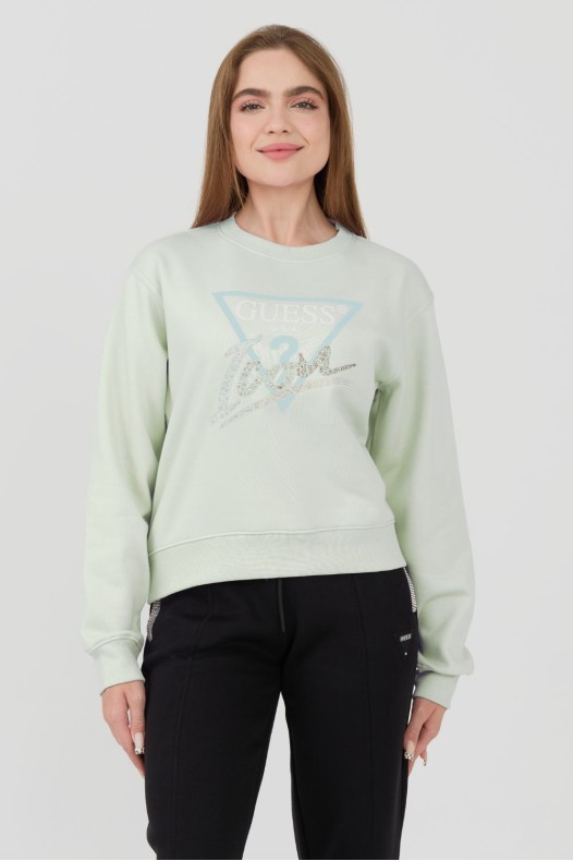 GUESS Mint Icon Sweatshirt