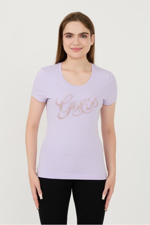 Футболка GUESS Lavender Script