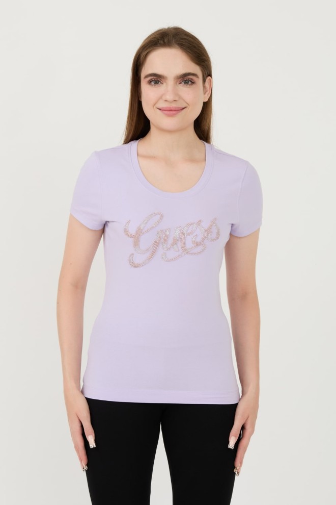 Футболка GUESS Lavender Script