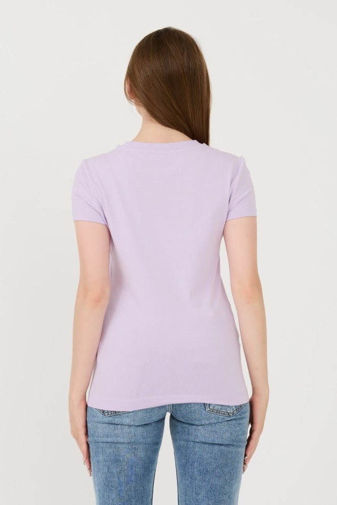 GUESS Lavender Sangallo Tee pentru femei