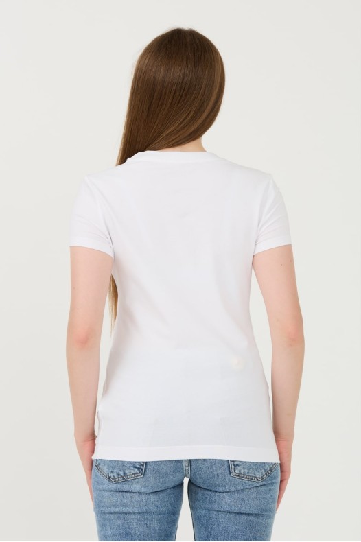 GUESS White Sangallo Tee