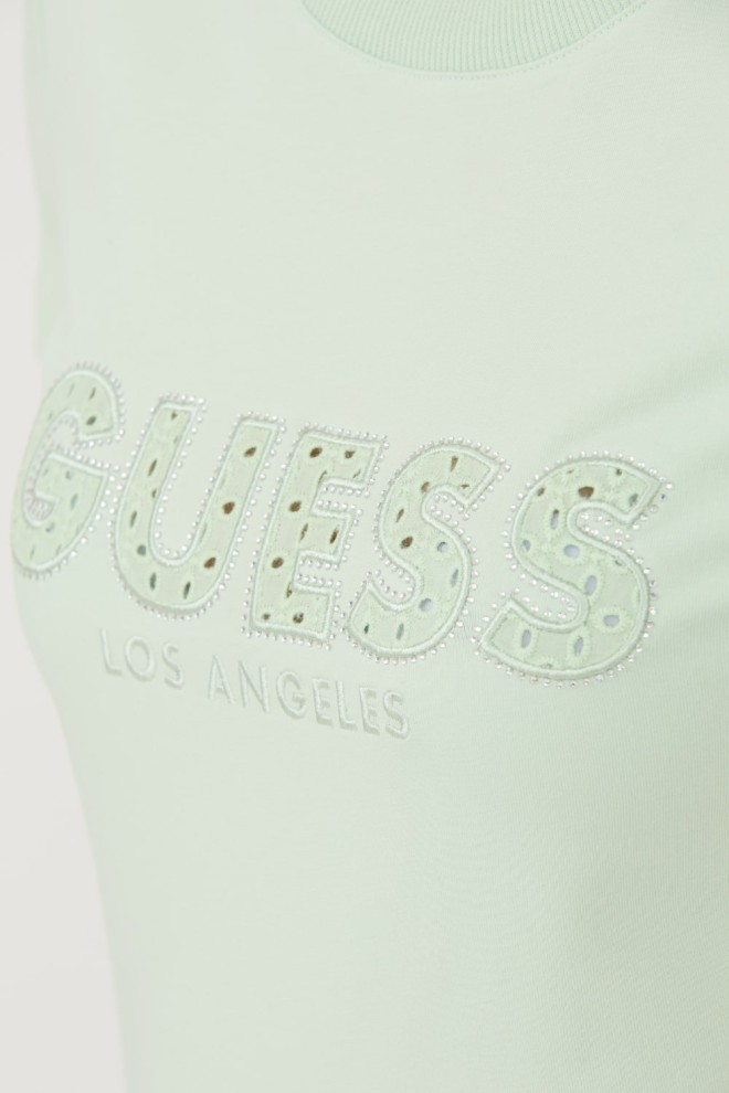 GUESS Green Tee Sangallo pentru femei