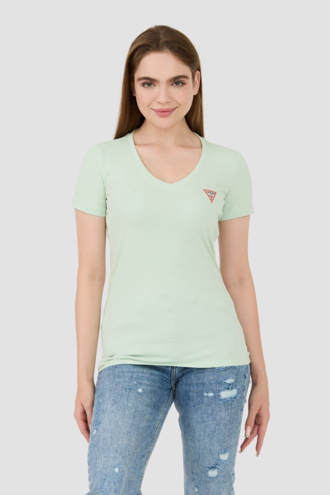 GUESS Mint Mini Triangle Tee