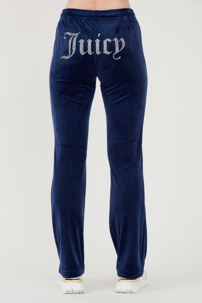 JUICY COUTURE Granatowe spodnie dresowe Tina Trackpants