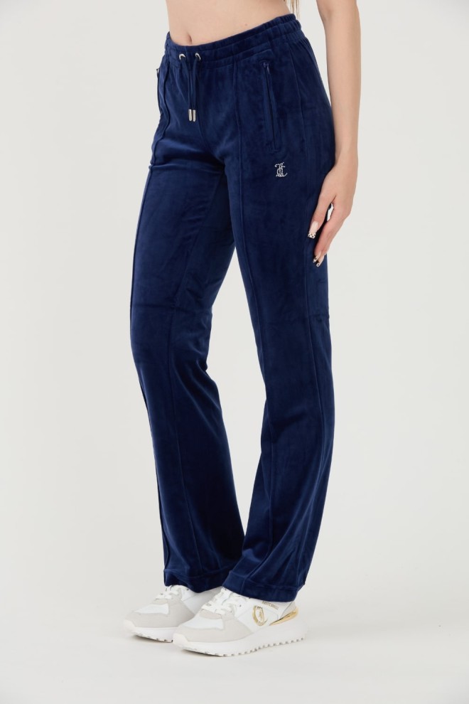 JUICY COUTURE Granatowe spodnie dresowe Tina Trackpants