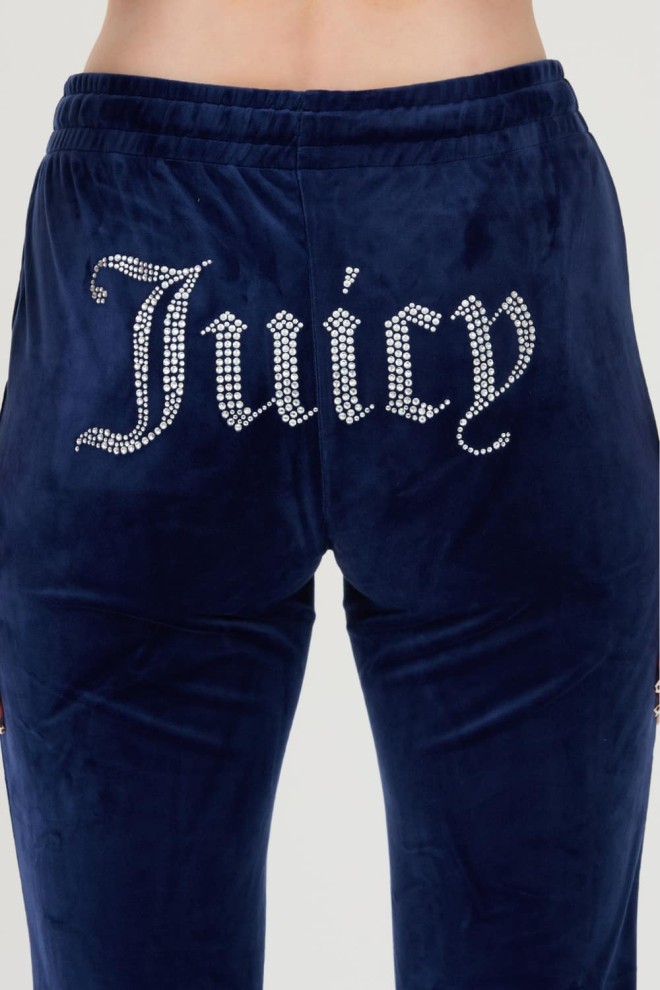 JUICY COUTURE Granatowe spodnie dresowe Tina Trackpants