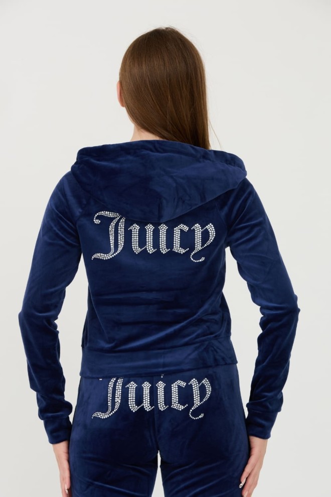 JUICY COUTURE Granatowa bluza Madison Hoodie