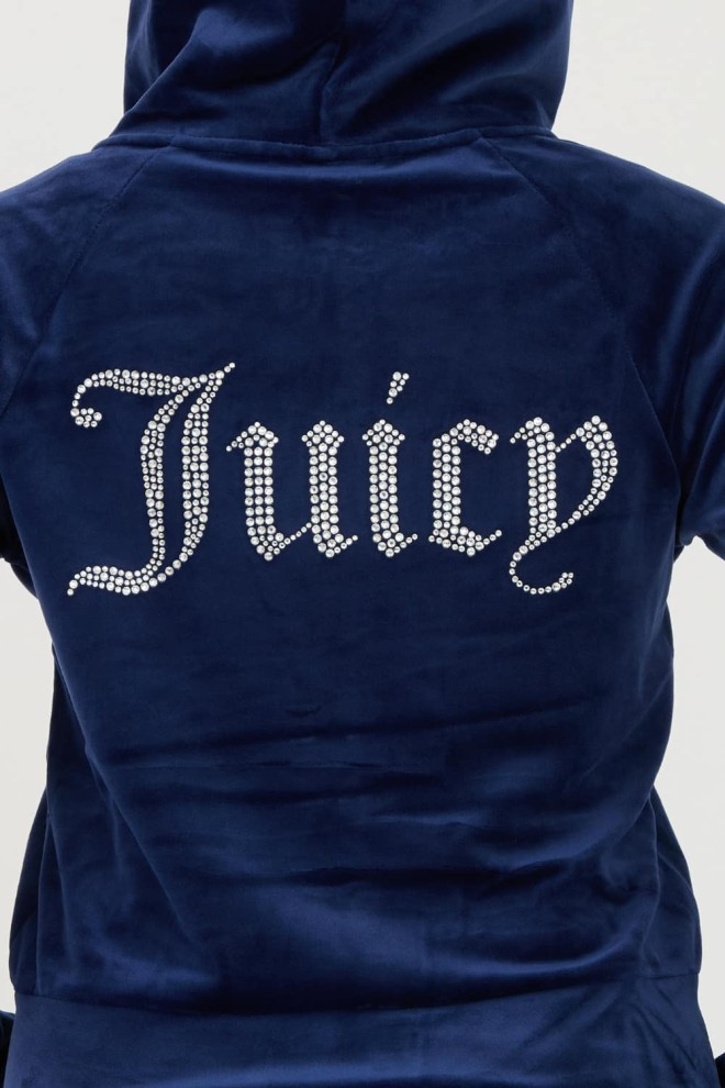 JUICY COUTURE Granatowa bluza Madison Hoodie