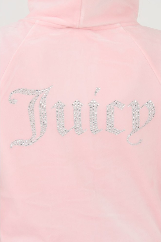 JUICY COUTURE Różowa bluza Madison Hoodie