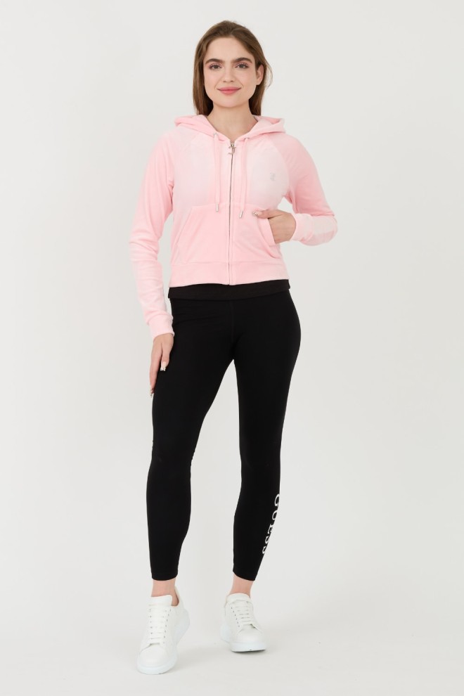 JUICY COUTURE Różowa bluza Madison Hoodie