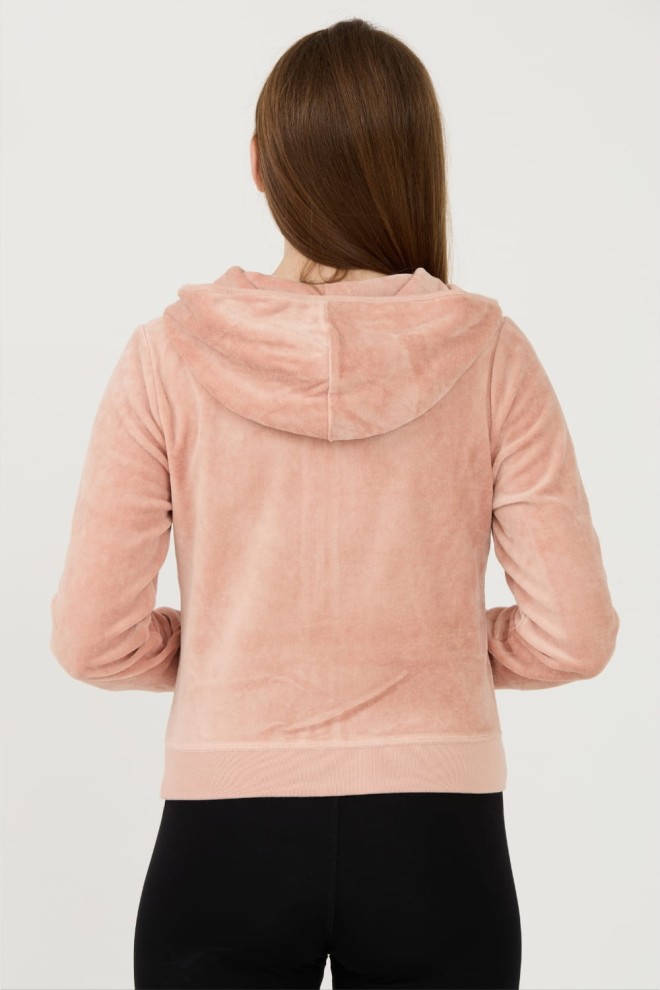 JUICY COUTURE Beige Heritage Robyn Hoodie