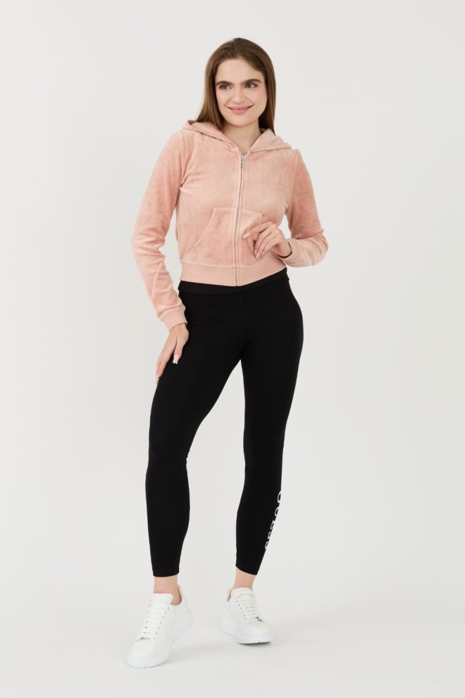 JUICY COUTURE Hanorac Heritage Robyn bej pentru femei