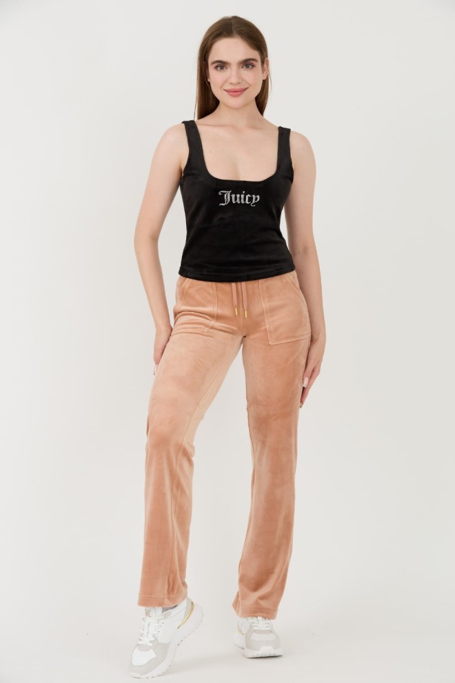 JUICY COUTURE Top Bromley negru pentru femei