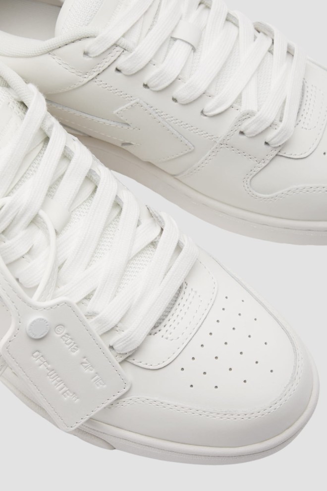 OFF-WHITE Alb Out Of Office Adidași