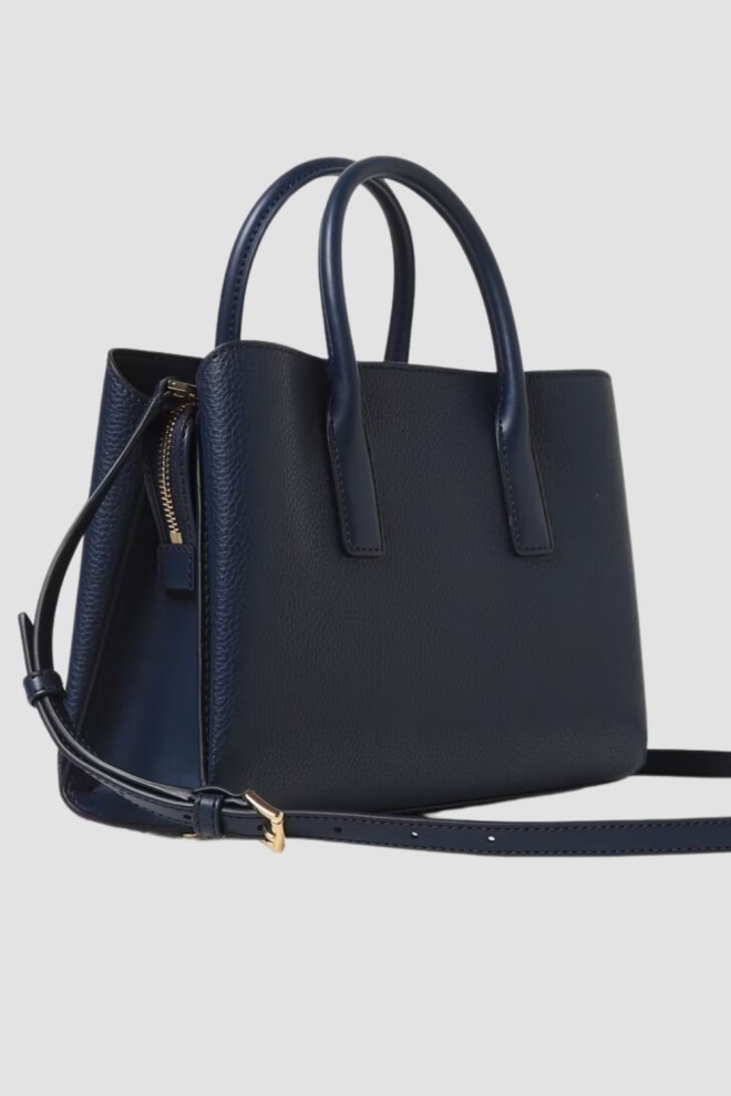 MICHAEL KORS Geantă de mână SM Satchel albastru marin