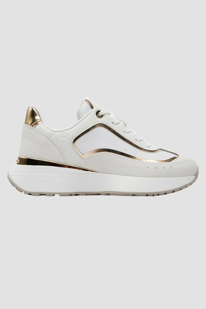 MICHAEL KORS Białe sneakersy Ari Trainer