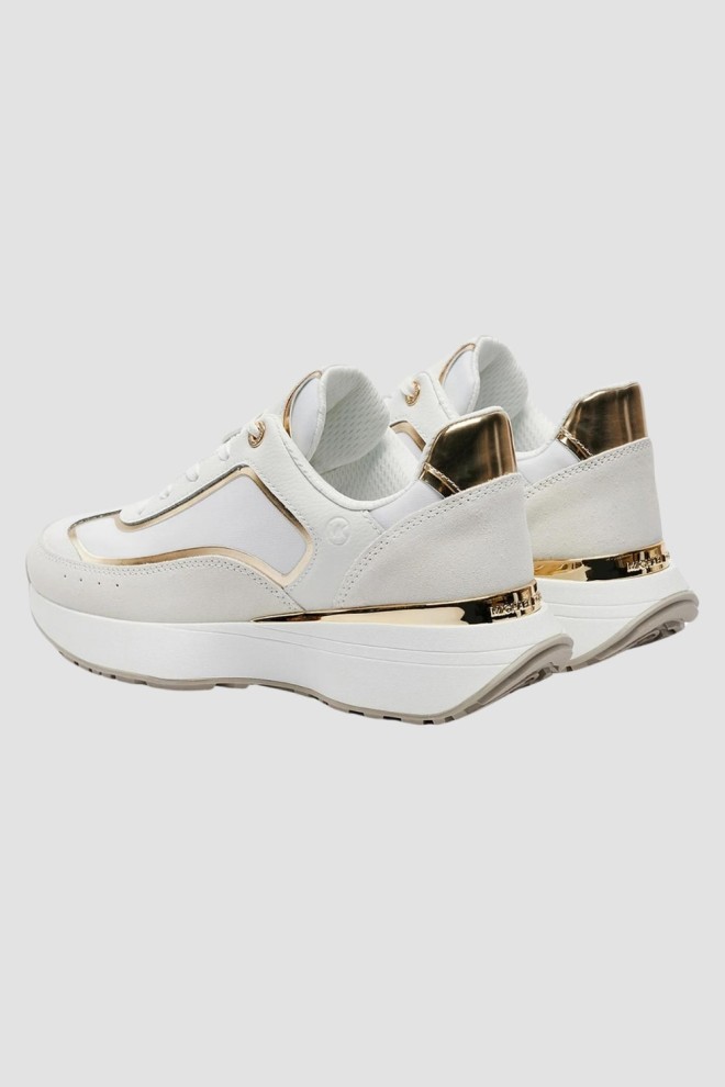 MICHAEL KORS Białe sneakersy Ari Trainer