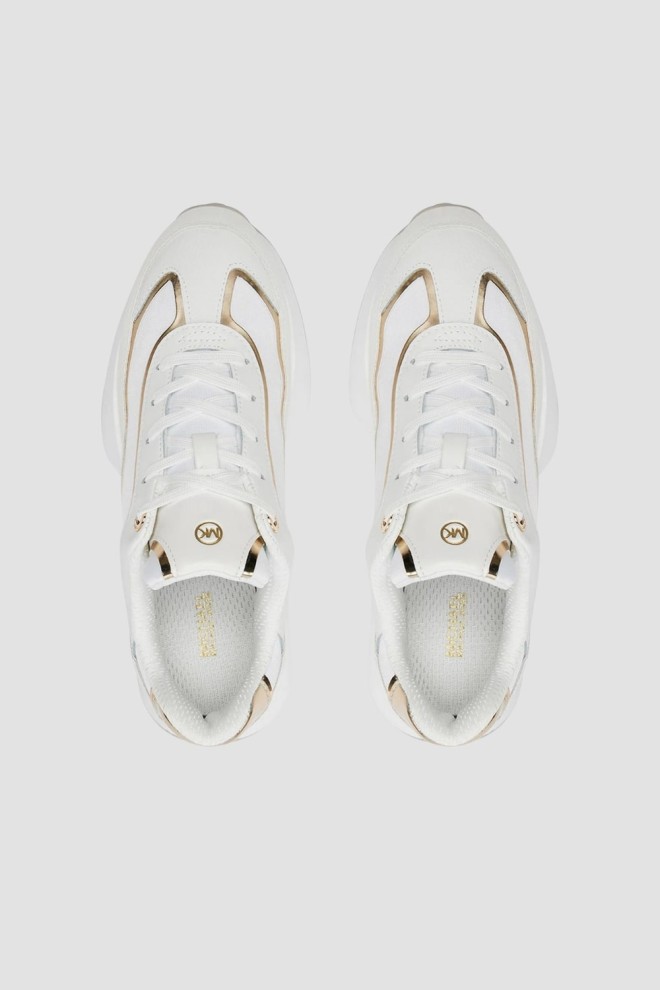 MICHAEL KORS White Ari Trainer sneakers