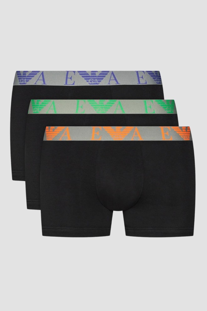 EMPORIO ARMANI Black boxer set 3PACK