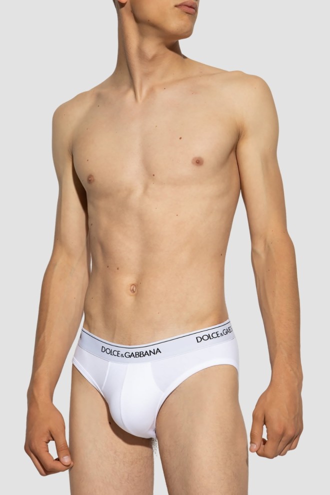 DOLCE & GABBANA White 2PACK of briefs