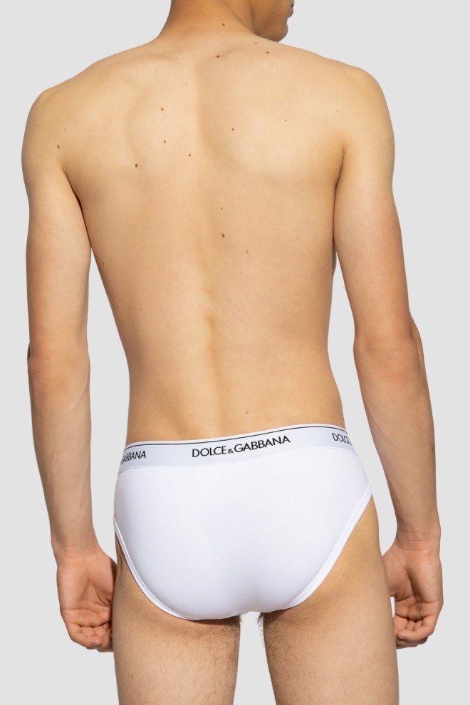 DOLCE & GABBANA White 2PACK of briefs