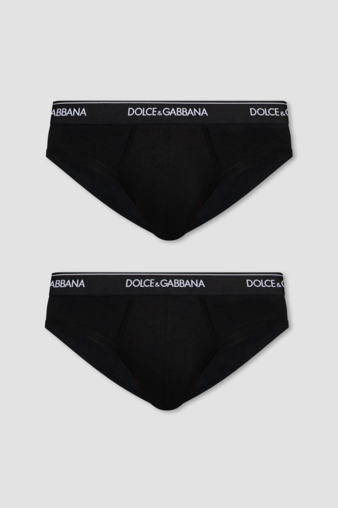 DOLCE & GABBANA Black 2PACK of briefs