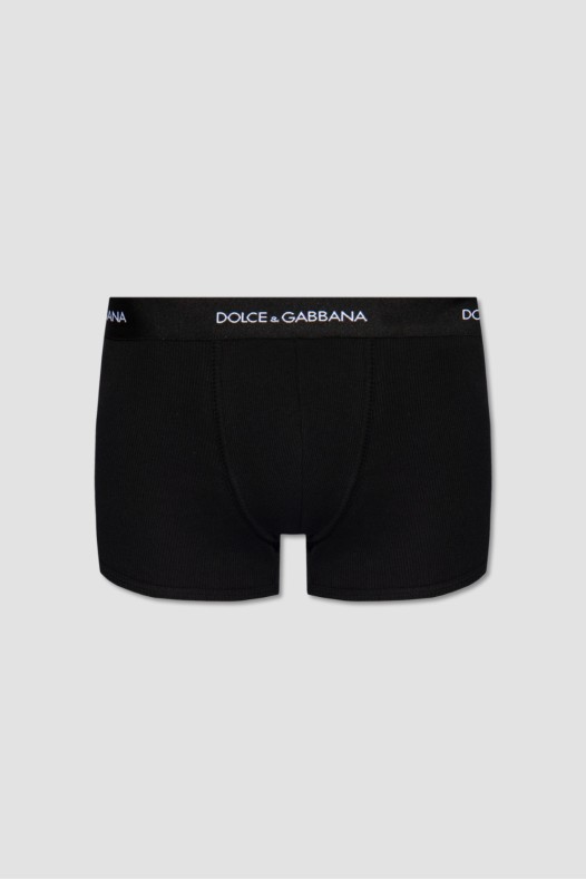 DOLCE & GABBANA Black boxer...