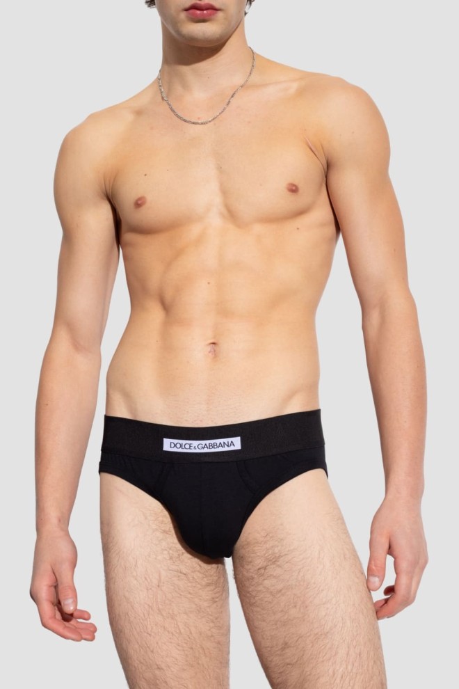 DOLCE & GABBANA Black briefs