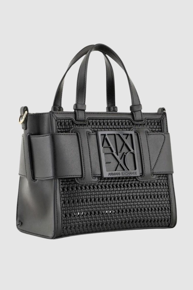 ARMANI EXCHANGE Czarna torebka klasyczna