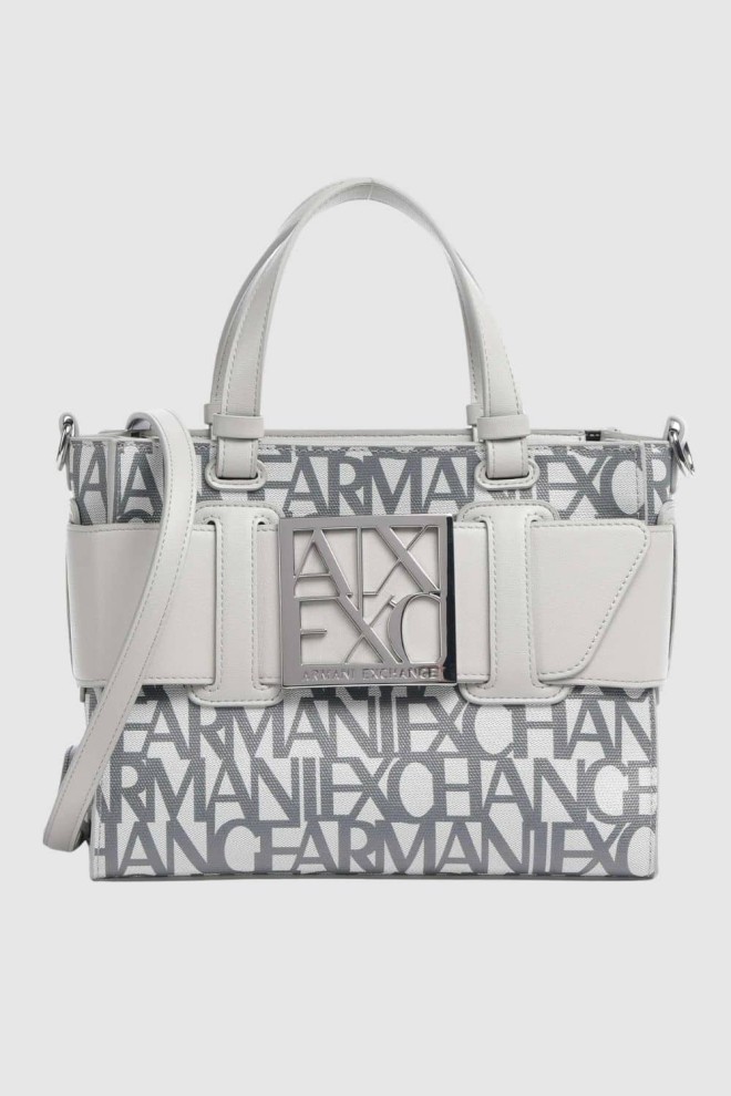 ARMANI EXCHANGE Mała szara torebka klasyczna