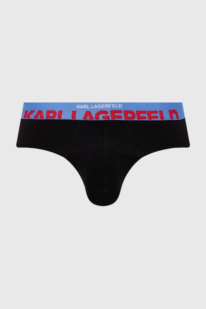 KARL LAGERFELD Set slip negru 3PACK