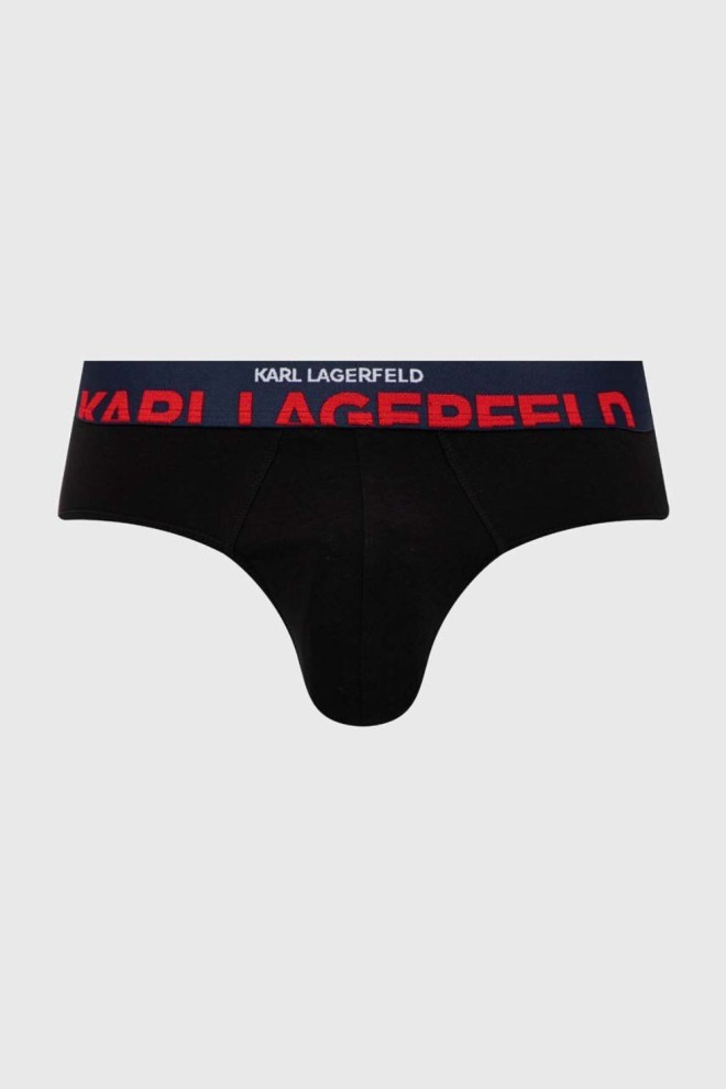 KARL LAGERFELD Set slip negru 3PACK