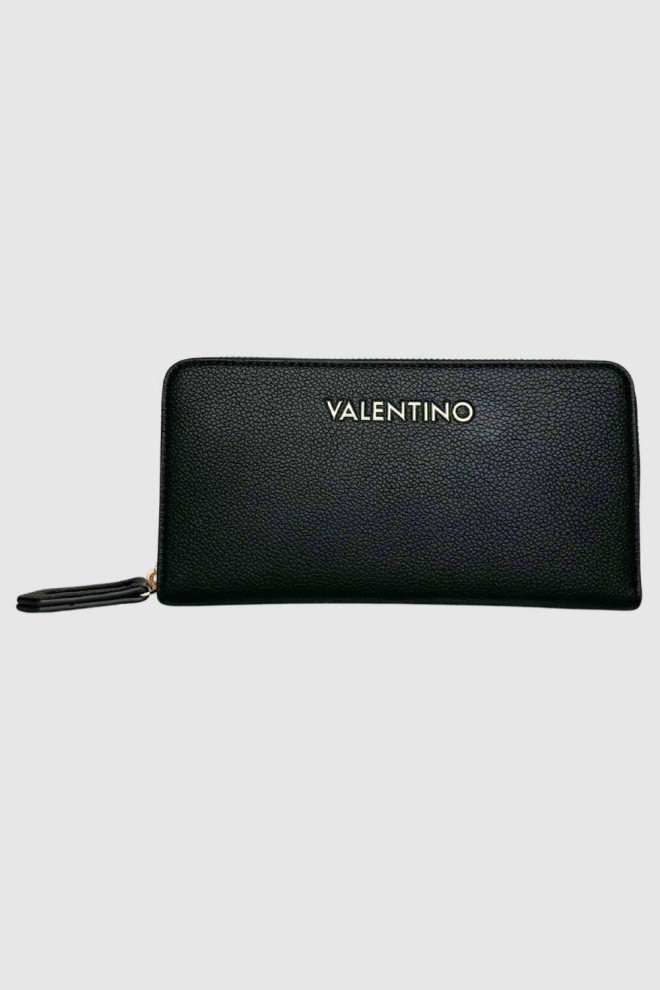 VALENTINO Black Arcadia Zip Around Wallet