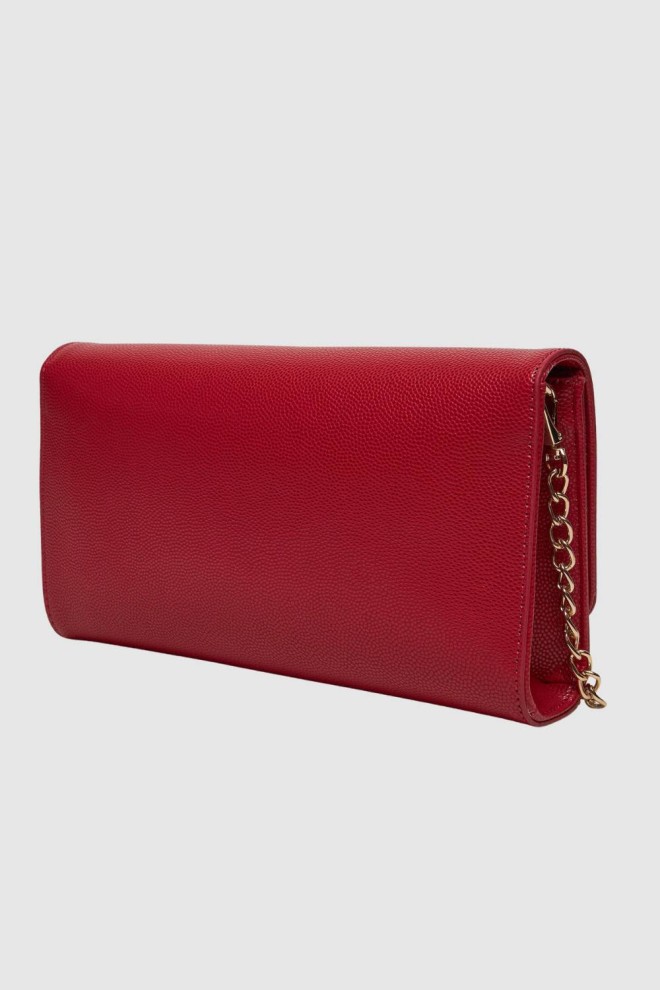 VALENTINO Red Divina Pochette clutch bag