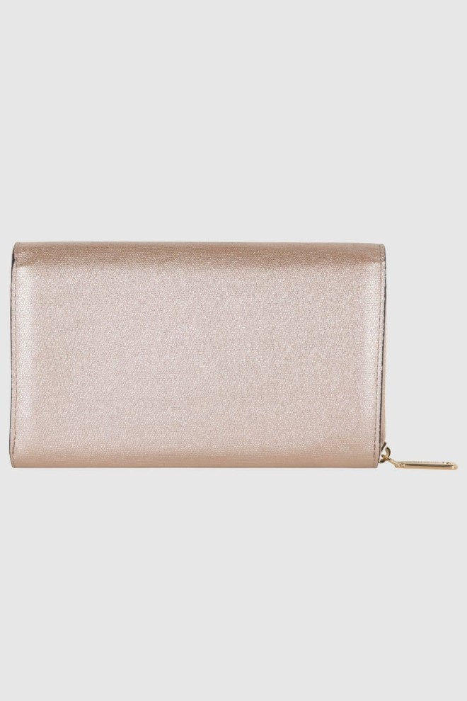 VALENTINO Gold Chain Wallet Kalua Pochette