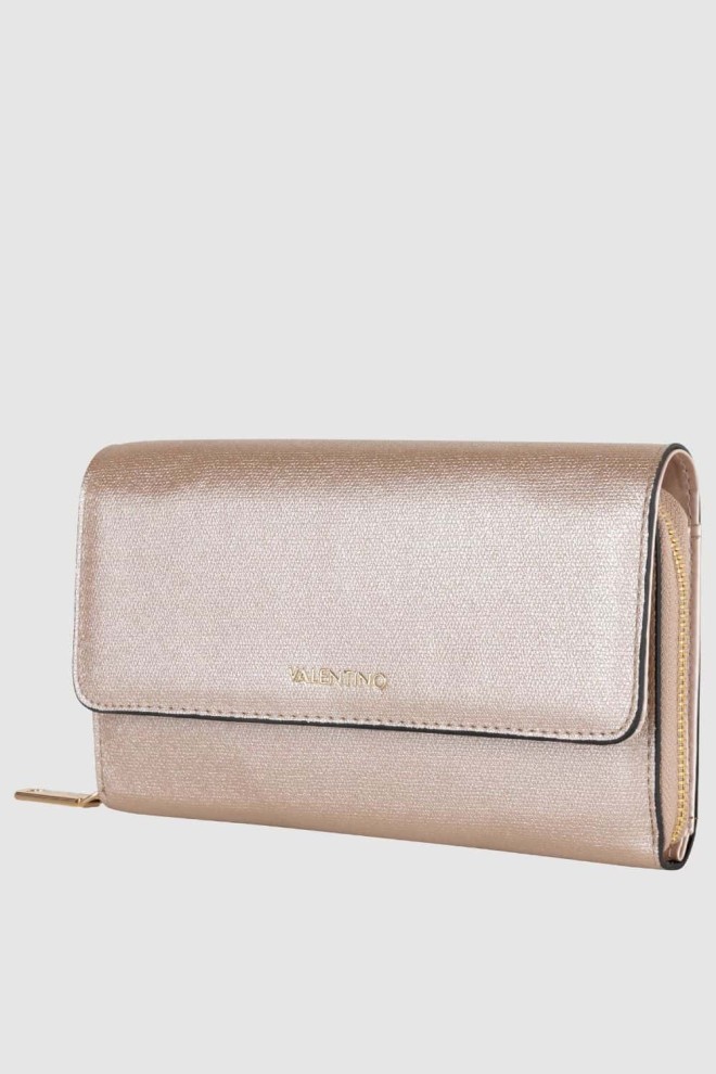 VALENTINO Gold Chain Wallet Kalua Pochette