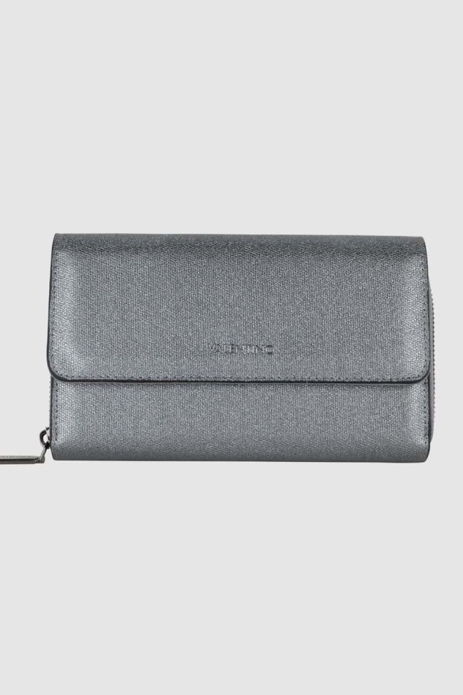 VALENTINO Silver Chain Wallet Kalua Pochette