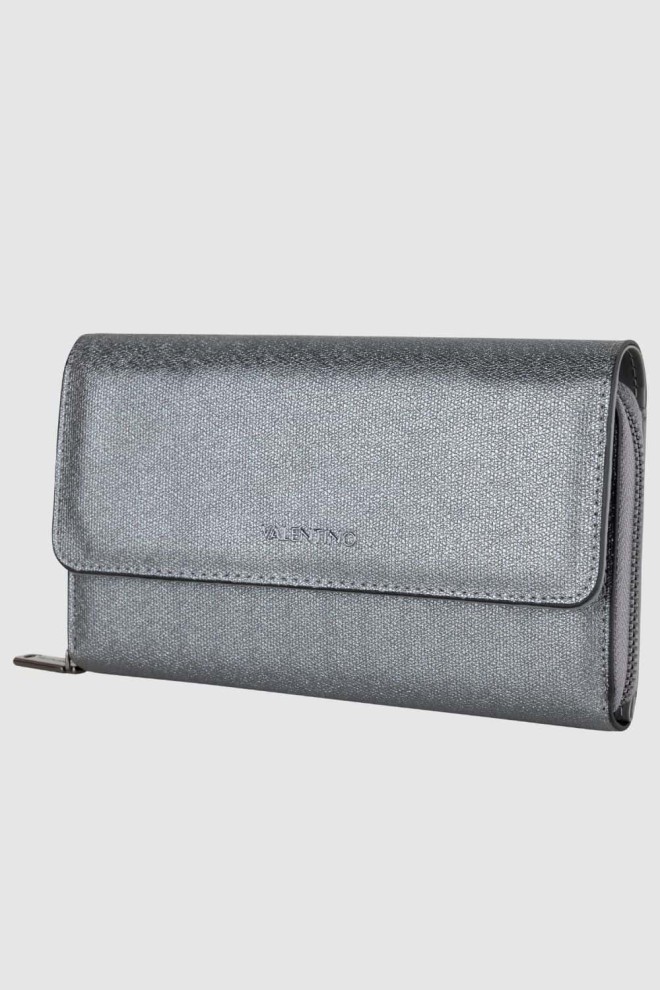 VALENTINO Silver Chain Wallet Kalua Pochette